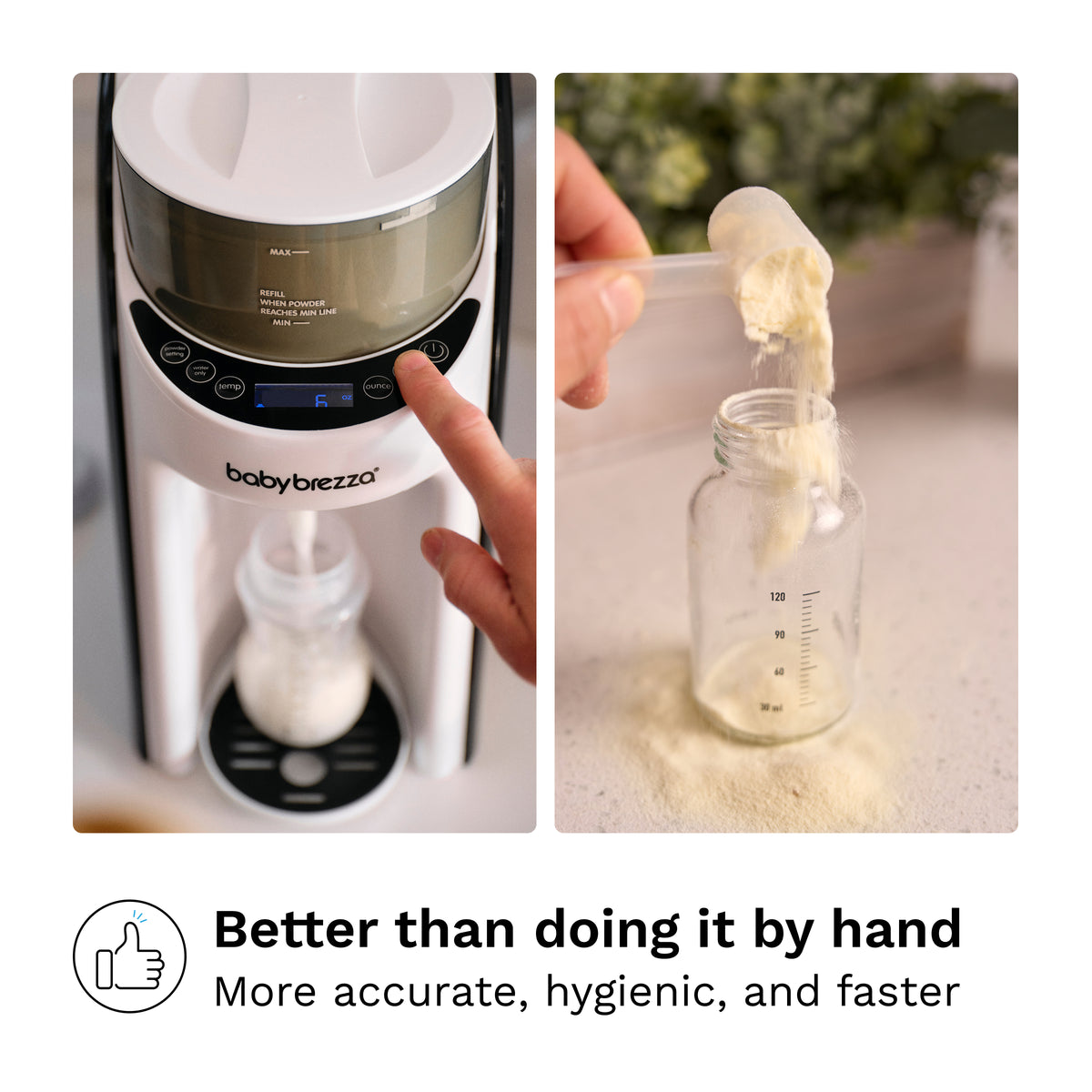 Aparat za pripravo adaptiranega mleka Baby Brezza Formula Pro Advanced