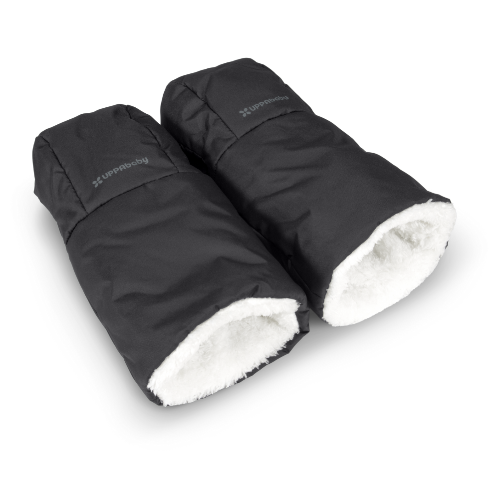 Črne rokavice za voziček